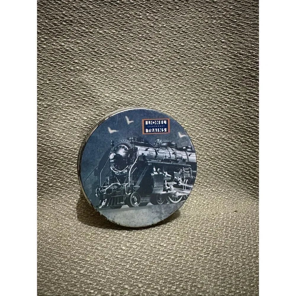 Vintage Lionel Trains Collectors Pocket Watch Gift Tin 1998 Needs Battery Motion